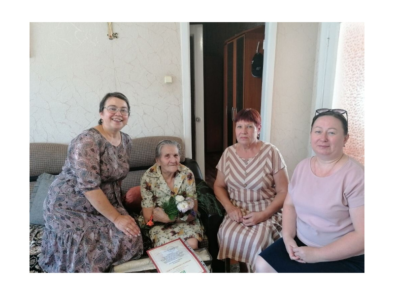 90-летний юбилей отметила жительница с. Шатрово Мария Александровна Мальцева.