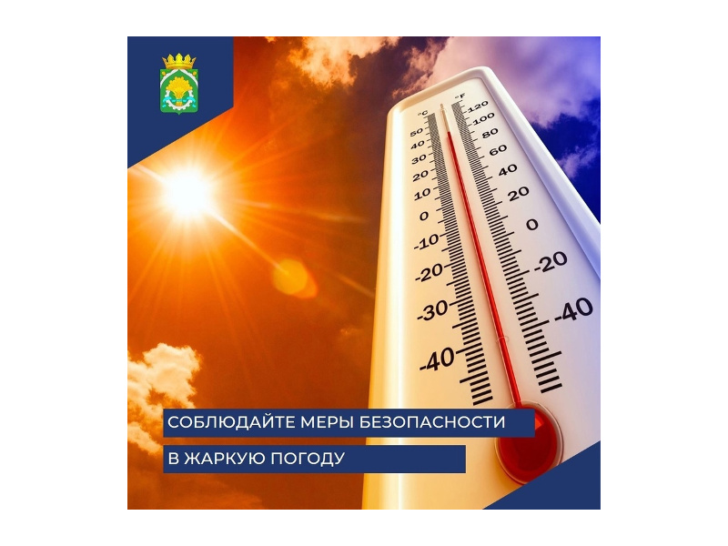 Главное управление МЧС России по Курганской области подготовило чек-лист о мерах безопасности в жару.
