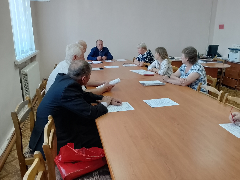 С заседания депутатских комиссий Думы Шатровского муниципального округа 19 июля 2023 года.