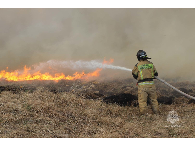 С 31 марта по 2 апреля в Шатровском муниципальном округе зафиксированы первые ландшафтные пожары. Проводятся проверки по фактам пожаров