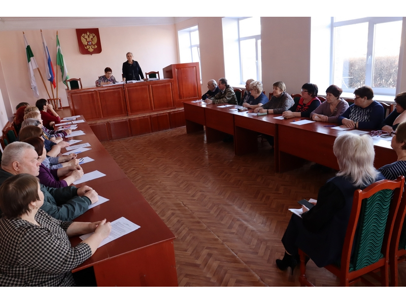 Пленум Совета ветеранов Шатровского МО.