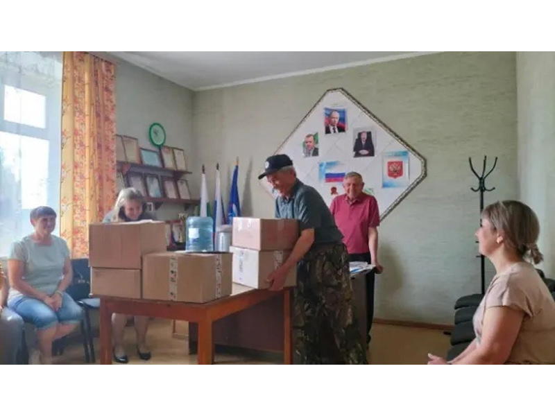 Жители села Спицыно приняли участие в благотворительной акции в помощь погорельцам д.Могилева.