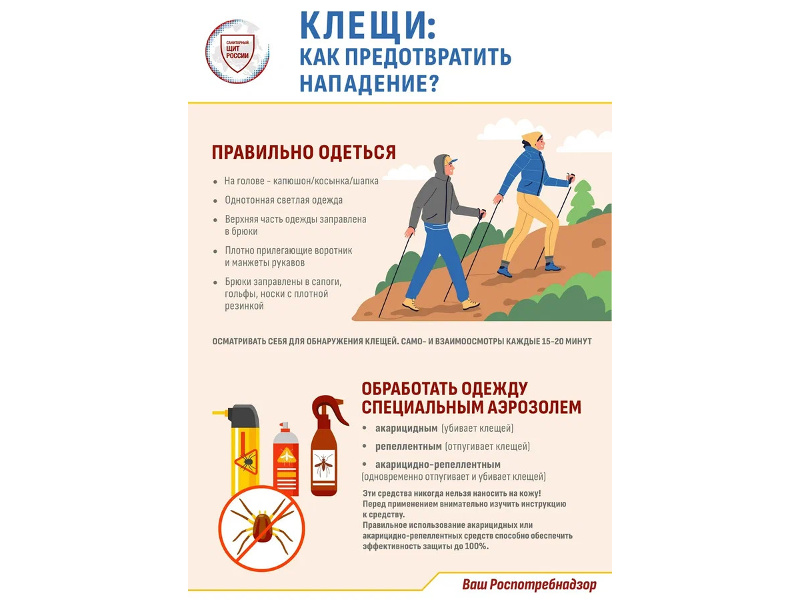 Клещи: как предотвратить нападение?.