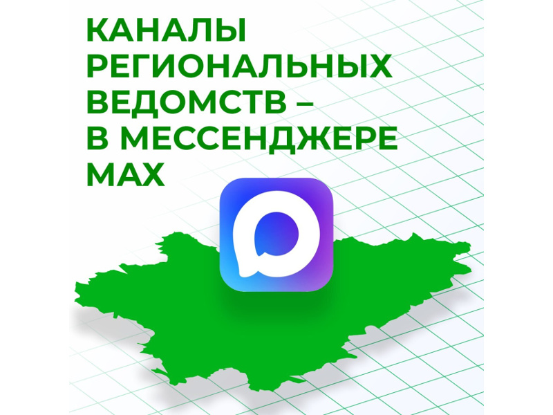 В Курганской области ряд департаментов и управлений уже создали свои официальные каналы в национальном мессенджере МАХ.