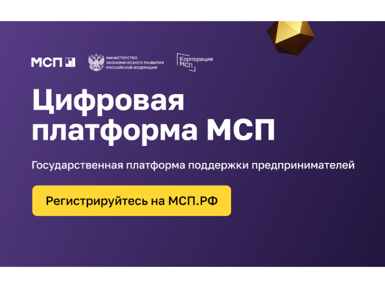 О Цифровой платформе МСП.РФ.