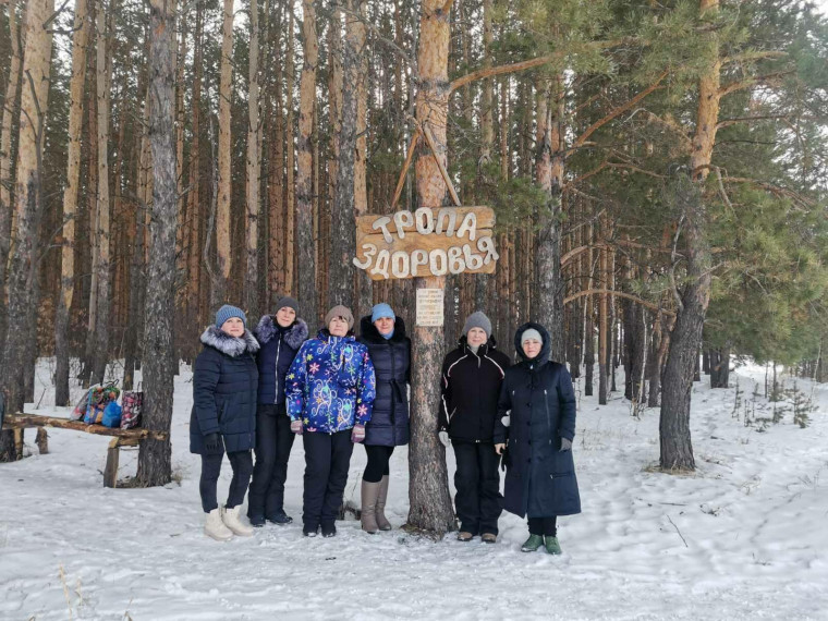 Прогулка в зимний лес.