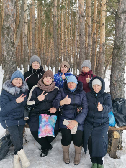 Прогулка в зимний лес.