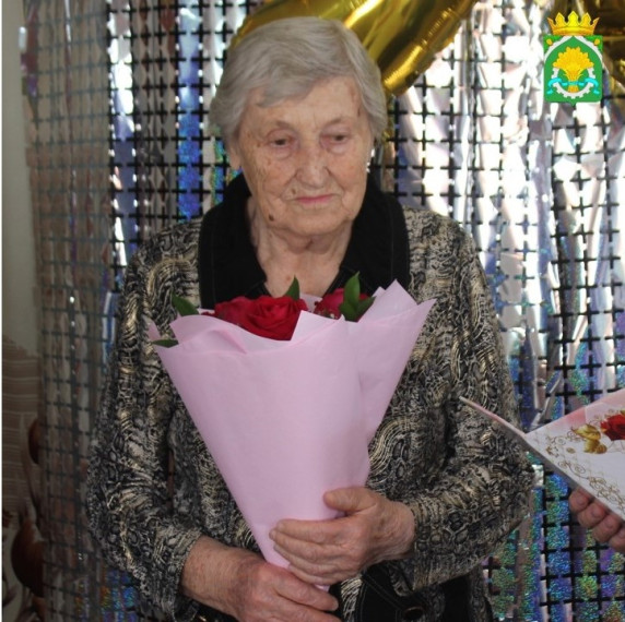 90-летний юбилей Марии Григорьевны Утюпиной.
