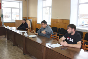 С заседания территориальной трехсторонней комиссии по регулированию социально-трудовых отношений в Шатровском муниципальном округе.