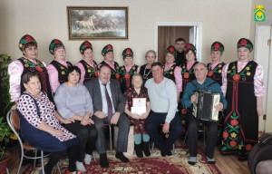 21 декабря отметила свой 95-летний юбилей – ветеран труда - Чащилова Анна Андреевна, жительница села Ильино.