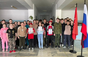 В Кызылбаевской школе прошла военно-спортивная игра «Зарница».