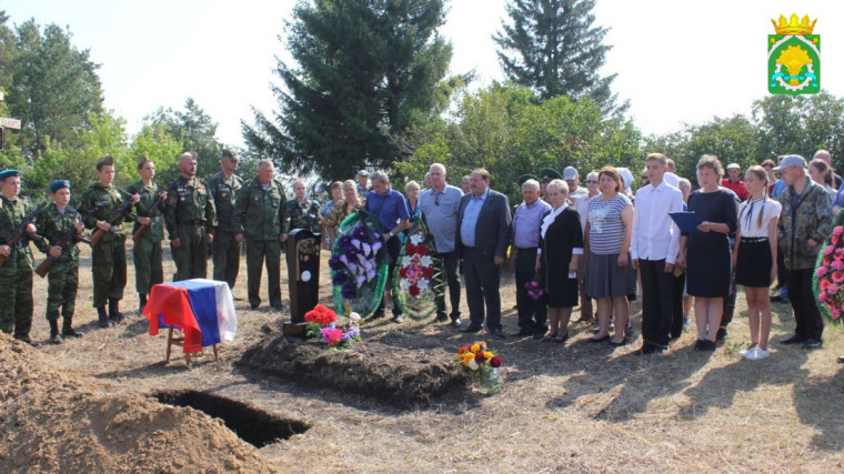24 августа в селе Кодское состоялось торжественное перезахоронение солдата Великой Отечественной войны красноармейца Кандакова Фёдора Тимофеевича.